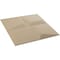 Ekena Millwork 19 5/8in. W x 19 5/8in. H Tellson EnduraWall Decorative 3D Wall Panel Covers 2.67 Sq. Ft. WP20X20TEGBE - alternate 3